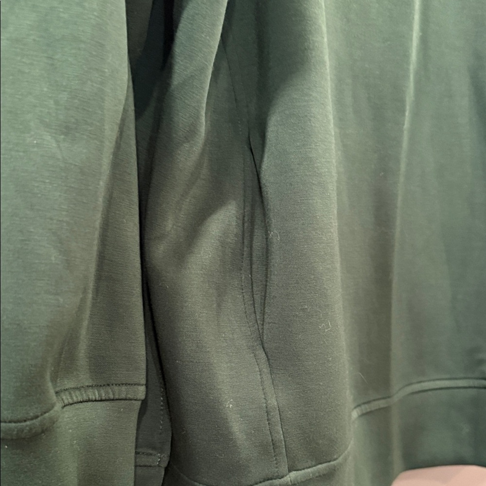Green Ruffled Sweatshirt - Picture 3 of 10
